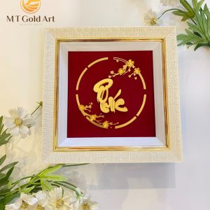 Tranh chữ phúc ( 24x24)