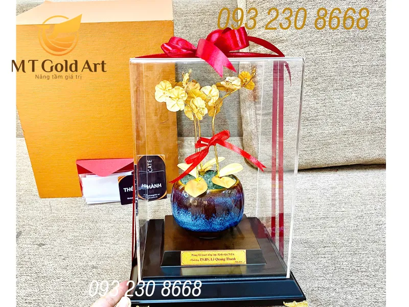 Quà chia tay bác sĩ Lê Quang Thanh của Bệnh viện Từ Dũ