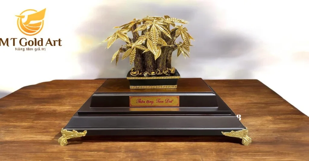 Chậu kim ngân tài lộc - Quà lưu niệm cho khách hàng ý nghĩa