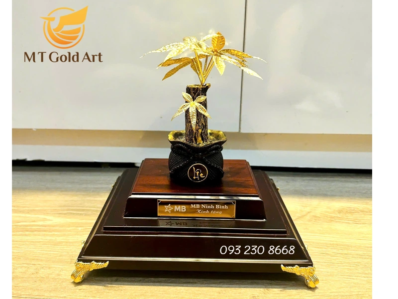 chau kim ngan ma vang - qua tang khach hang