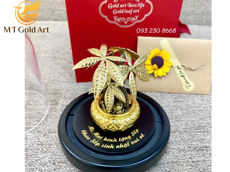 chau kim ngan ma vang qua tang sep y nghia