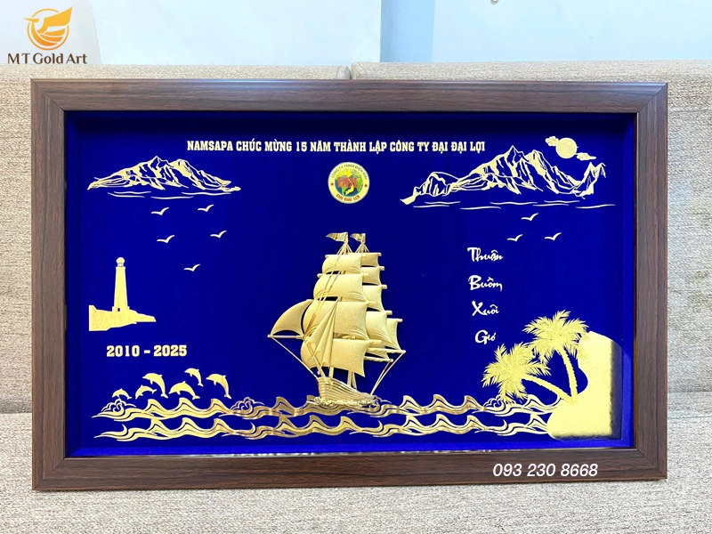 tranh ky niem 15 năm thanh lap cong ty dai dai loi