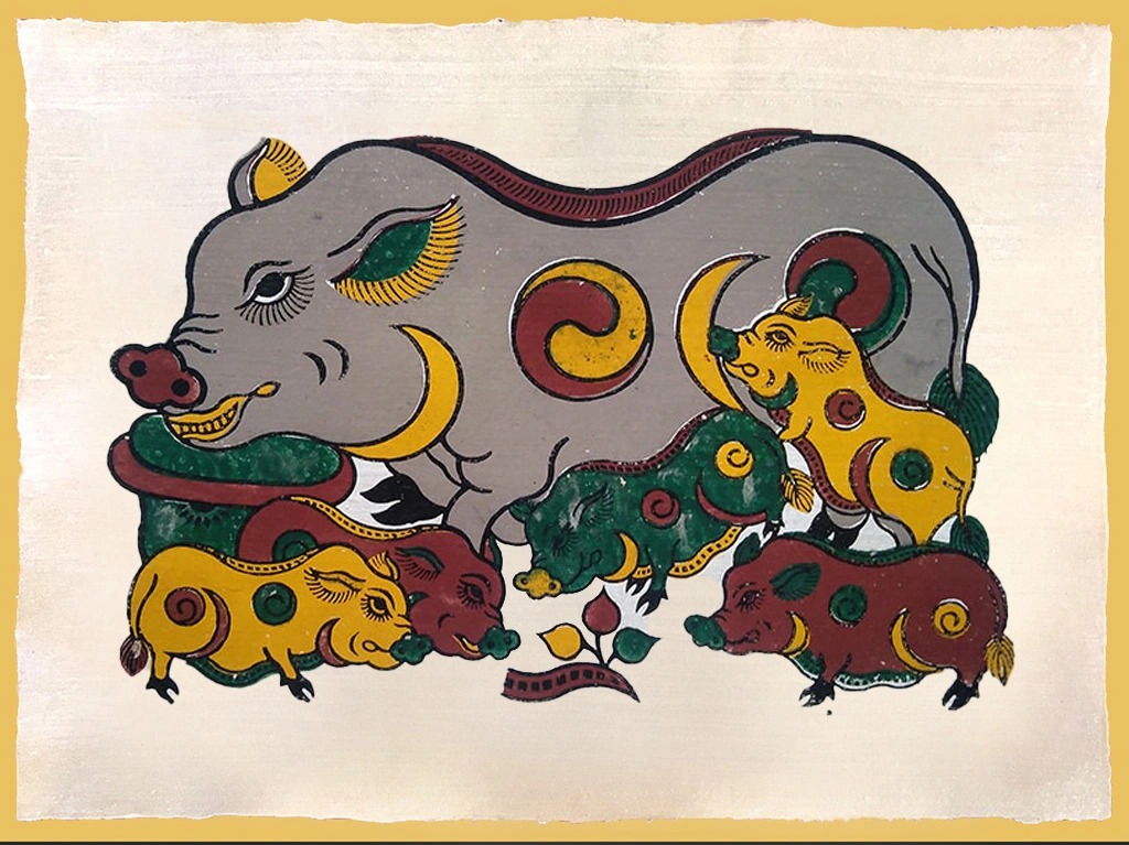 tranh-giay-dong-ho-dan-lon-am-duong-52x37