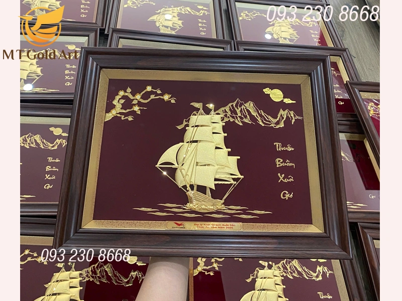 tranh thuyen qua vinh danh dai ly xuat sac