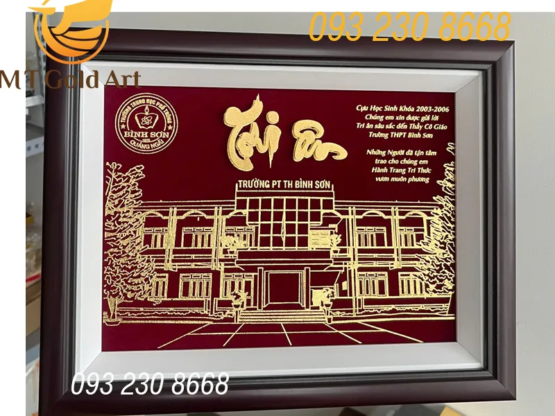Quà tri ân thầy cô giáo trường cấp 2 cảu cựu học sinh
